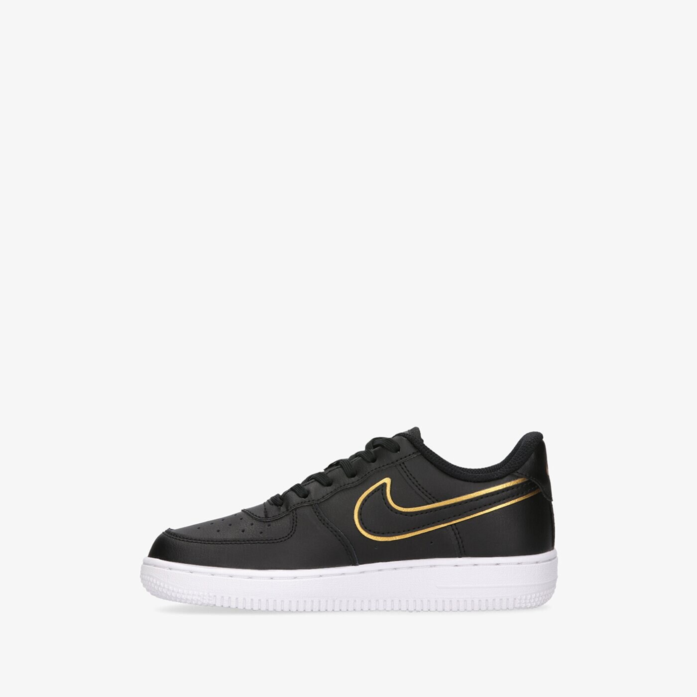 detské tenisky (obuv) NIKE AIR FORCE 1 LV8  dm3386-001 farba čierna