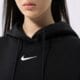 dámska mikina NIKE MIKINA S KAPUCŇOU W NSW PHNX FLC OS dq5860-010 farba čierna