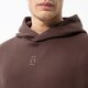 pánska mikina CONFRONT MIKINA S KAPUCŇOU HOODIE ESSENTIAL cf322blm12001 farba bordová