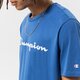 pánske tričko CHAMPION TRIČKO CREWNECK TEE 216957bs007 farba modrá