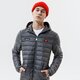 pánska zimná bunda ELLESSE BUNDA PÁPEROVÁ LOMBARDY PADDED JACKET shg01115darkgrey farba sivá