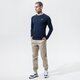 pánske tričko ALPHA INDUSTRIES TRIČKO BASIC LS SMALL LOGO 198517-07 farba tmavomodrá