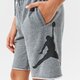 JORDAN ŠORTKY  JDB JUMPMAN AIR FLEECE SHORT BOY 956129-geh farba sivá