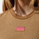 dámske tričko ADIDAS TRIČKO CROPPED TEE gn4327 farba hnedá