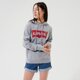 dámska mikina LEVI'S MIKINA S KAPUCŇOU GRAPHIC STANDARD HOODIE 18487-0020 farba sivá