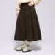 dámska sukňa LEVI'S SUKŇA YOKED PLEATED SKIRT 0089t-0001 farba hnedá