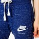 dámske nohavice NIKE NOHAVICE  W NSW GYM VNTG PANT 883731429 farba tmavomodrá