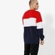 pánska mikina FILA MIKINA STRAIGHT BLOCKED CREW SWEAT 681255g06 farba tmavomodrá