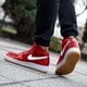 pánske tenisky (obuv) NIKE AIR FORCE 1 MID '07  315123608 farba bordová