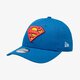 detská šiltovka NEW ERA ČIAPKA BOYS ESSENTIAL 9FORTY SUPERMAN SUPERMAN OTC 80536526 farba modrá