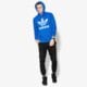 pánska mikina ADIDAS MIKINA ORIG 3FOIL HOOD bk5879 farba modrá