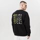 pánska mikina NIKE MIKINA N31 M NK CREW FLC CTS 23 NBA dr9124-010 farba čierna