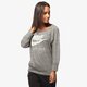 dámska mikina NIKE MIKINA GYM VINTAGE CREW 678383091 farba sivá