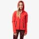 dámska mikina NIKE MIKINA TECH FLEECE FZ HOODIE 657859647 farba červená