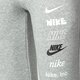 detské nohavice NIKE NOHAVICE  MLOGO FLC PNT DGH PANTS dx5160-063 farba sivá