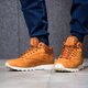pánske tenisky (obuv) REEBOK CL LTHR MID GORETEX aq9851 farba hnedá