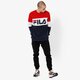 pánska mikina FILA MIKINA STRAIGHT BLOCKED CREW SWEAT 681255g06 farba tmavomodrá