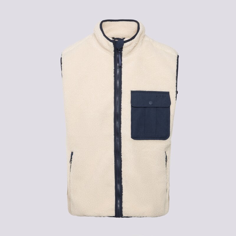 LEVI'S VESTA JOONIE SHERPA VEST NEUTRALS