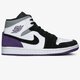 pánske tenisky (obuv) AIR JORDAN 1 MID SE  852542-105 farba biela