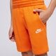  NIKE ŠORTKY  SPORTSWEAR CLUB FLEECE BOY fd3015-819 farba oranžová