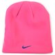 detská čiapka NIKE ČIAPKA NSW REVERSIBLE BEANIE YTH 618651639 farba červená