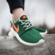 dámske tenisky (obuv) NIKE WMNS ROSHE ONE RETRO 820200381 farba zelená