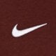 detská mikina NIKE MIKINA S KAPUCŇOU NSW STUDIO FLC OS GIRL im4964-658 farba bordová