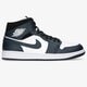 pánske tenisky (obuv) AIR JORDAN 1 MID  554724-411 farba tmavomodrá