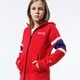 detská mikina NIKE MIKINA S KAPUCŇOU   B NK AIR HOODIE FZ bv3590-657 farba červená