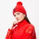 pánska čiapka NEW ERA ČIAPKA INFILL BOBBLE BEANIE BULLS RED CHICAGO BULLS 60284999 farba červená