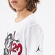 detské tričko JORDAN TRIČKO JUMBLE AIR TIME SS TEE BOY 95b238-001 farba biela