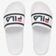 dámske šľapky FILA MORRO BAY SLIPPER WMN 10103401fg farba biela