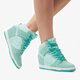 dámske tenisky (obuv) NIKE WMNS DUNK SKY HI  644877303 farba zelená