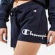 dámske šortky CHAMPION ŠORTKY  SHORTS 112622bs501 farba tmavomodrá