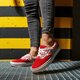 dámske tenisky (obuv) VANS UA COMFYCUSH ERA vn0a3wm9v9z1 farba červená