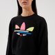 dámska mikina ADIDAS MIKINA SWEATSHIRT h22854 farba čierna