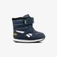 detská outdoorová obuv REEBOK CL SNOW JOGGER dv3663 farba tmavomodrá