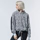 dámska mikina PUMA MIKINA S KAPUCŇOU CLASSICS CROPPED HOODY AOP 59874999 farba čierna