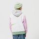 detská mikina JORDAN MIKINA S KAPUCŇOU JORDAN WRAP PULLOVER GIRL 45b319-001 farba biela