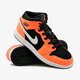 detské tenisky (obuv) AIR JORDAN 1 MID BG 554725-062 farba oranžová