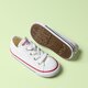 detské tenisky (obuv) CONVERSE CHUCK TAYLOR ALL STAR OX ALL STAR 7j256c farba biela
