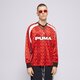 pánske tričko PUMA TRIČKO FOOTBALL JERSEY LONGSLEEVE 627543 13 farba červená