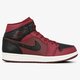 pánske tenisky (obuv) JORDAN AIR 1 MID  554724601 farba bordová