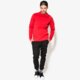 pánska mikina NIKE MIKINA M NSW TCH FLC CRW 805140654 farba červená