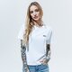 dámske tričko VANS TRIČKO WM JUNIOR V BOXY WHITE vn0a4mflwht1 farba biela