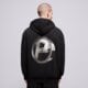 pánska mikina PROSTO MIKINA S KAPUCŇOU ZIP HOODIE P RIM BLACK kl261mswe2122 farba čierna