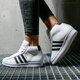 detské tenisky (obuv) ADIDAS PRO MODEL J fv5724 farba biela
