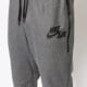 pánske nohavice NIKE NOHAVICE  AIR JGGR 802646071 farba sivá