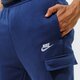 pánske nohavice NIKE NOHAVICE  SPORTSWEAR CLUB FLEECE CARGO cd3129-410 farba tmavomodrá