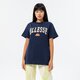 dámske tričko ELLESSE TRIČKO ALLOUI OVERSIZED TRIČKO NAVY sgp16699429 farba tmavomodrá